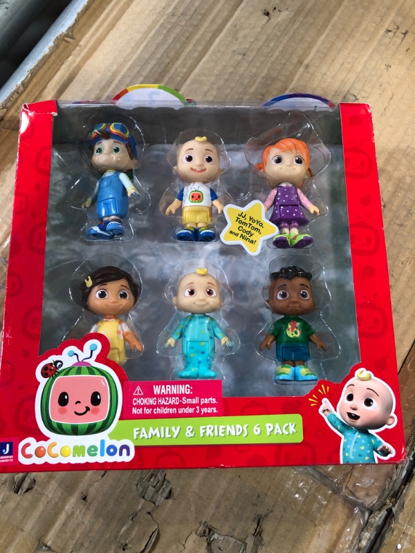 Photo 1 of CoComelon Official Friends & Family, 6 Figure Pack