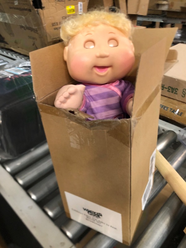 Photo 2 of Cabbage Patch Kids Baby So Real, Blonde Girl