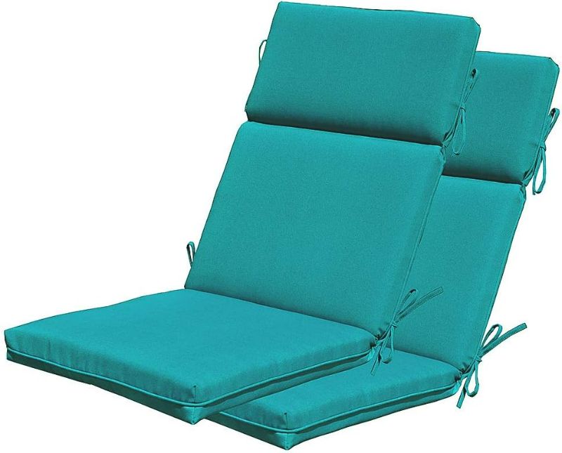 Photo 1 of **SEE NOTES**
SewKer Outdoor/Indoor Adirondack Chair Cushions, High Back Patio Furniture Replacement Cushion - Set of 2 Teal
