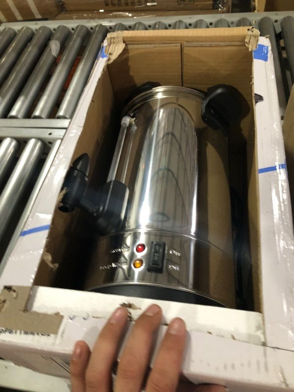 Photo 1 of * item used * 
Shabbat Hot Water Urn Boiler with Double Wall Stainless Steel Design for Maximum Insulation 