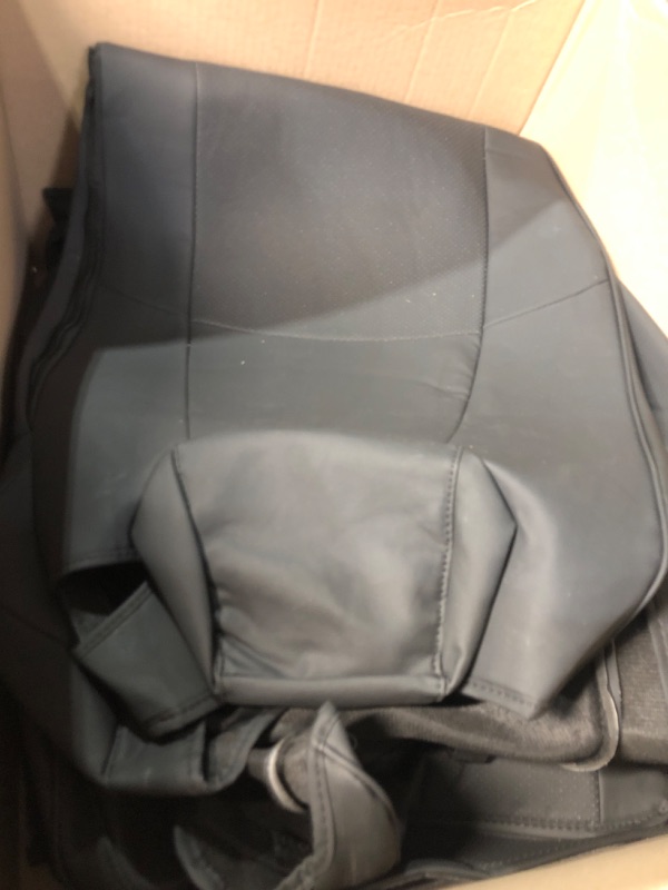 Photo 2 of Coverado Seat Covers, Breathable Faux Leather Black