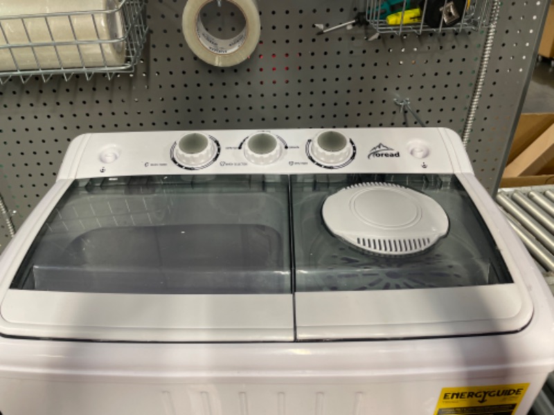 Photo 3 of **PARTS ONLY** oread washing machine. STOCK PHOTO REFERENCE ONLY
