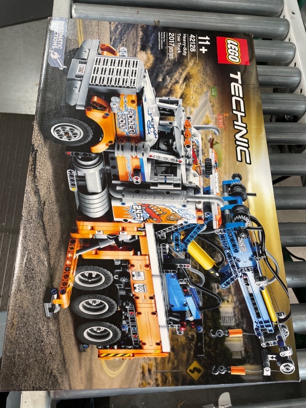 Photo 2 of ***SEE NOTES!!!!*** LEGO Technic Heavy-Duty Tow Truck 42128 Building Toy Set for Kids, Boys, and Girls Ages 11+ (2,017 Pieces) Frustration-Free Packaging