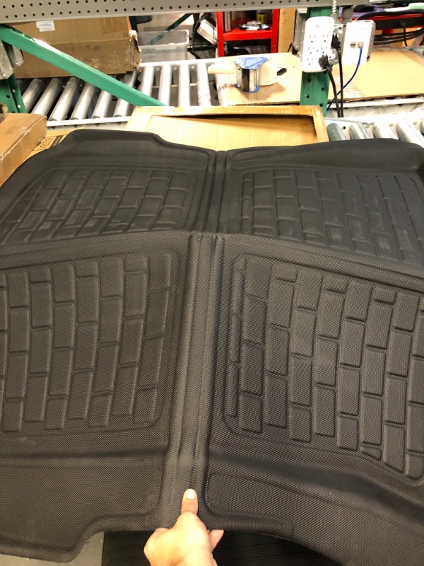 Photo 2 of BASENOR Tesla Model 3 3D Cargo Liner Rear Trunk Mat All-Weather Mat 2016-2023