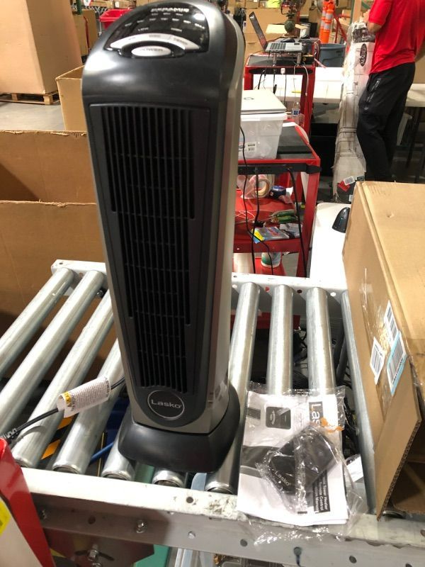 Photo 2 of ***not functional sold for parts***
Lasko Products Lasko 1500 Watt 2 Speed Ceramic Oscillating Tower Heater with Remote