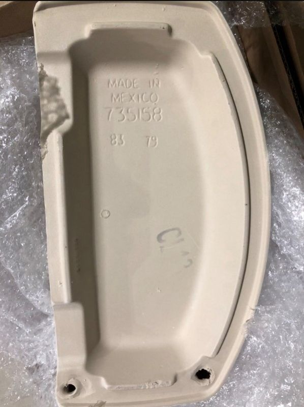 Photo 4 of **MINOR DAMAGE SEE ALL IMAGES** PROFLO PF5112LIDWH PROFLO 5112LID REPLACEMENT LID FOR PF9312 TOILET WHITE
