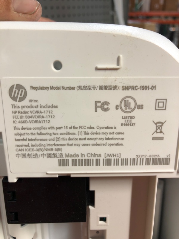 Photo 3 of HP DeskJet 2723e All-in-One Printer with Bonus 9 Months of Instant Ink