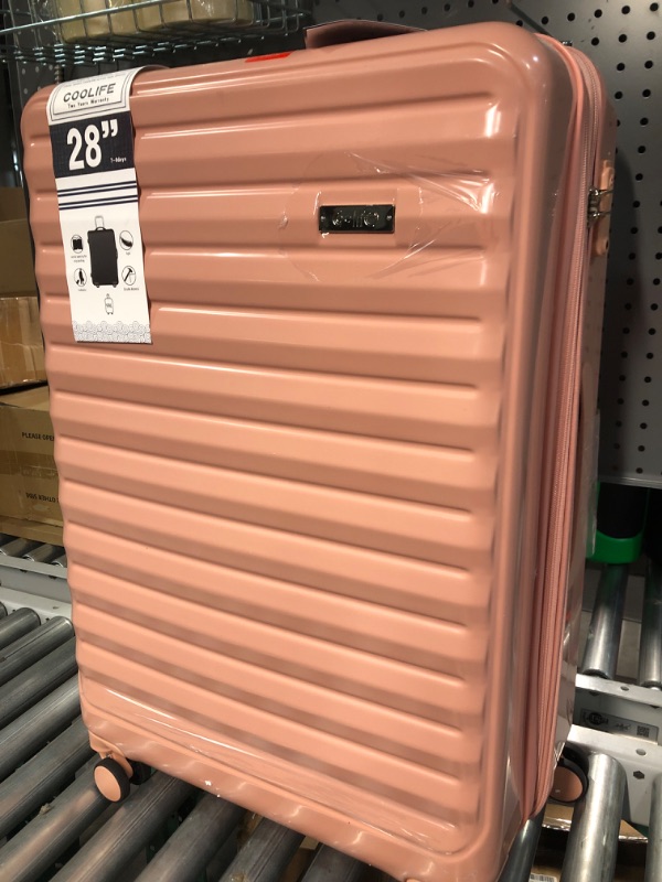 Photo 1 of 28inch pink/peach color lugagge