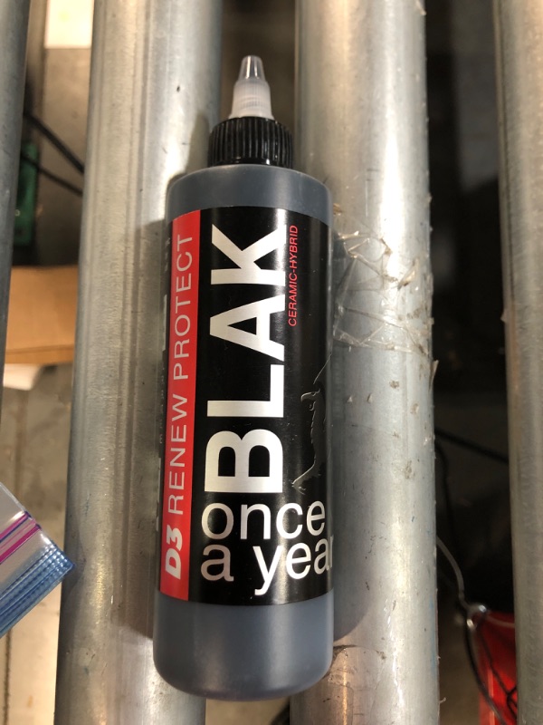 Photo 2 of Blak 8oz and SATN 8oz Kit - Ceramic-Hybrid Protectant and Tire Shine- Preservation Treatment - OEM Restorer - Fading Plastic, Cracking Vinyl, Tire Dry Rot. Dry-Seal Ceramic Coating Protectant