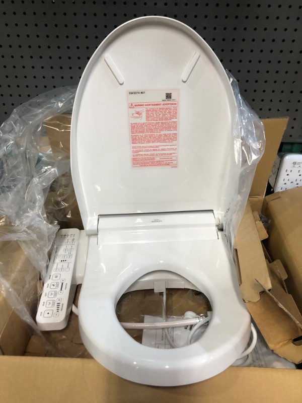 Photo 3 of (PARTS ONLY)TOTO SW3074#01 WASHLET C2 Electronic Bidet Toilet Seat 