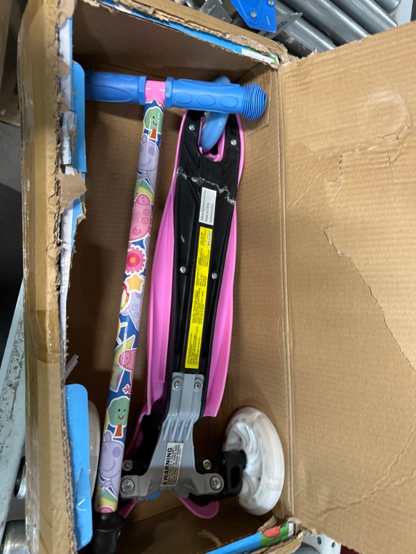 Photo 2 of Self Balancing Kick Scooter - Extra Wide Deck, 3 Wheel Platform, Foot Activated Brake, 75 Lbs Limit, Kids & Toddlers, Girls Or Boys, Ages 3 and Up Peppa Pig