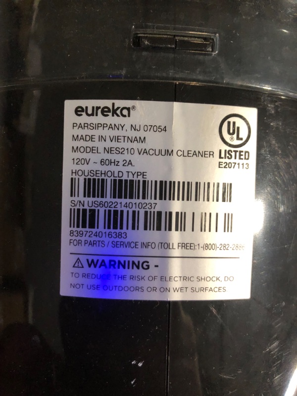 Photo 3 of ***SEE NOTES***
Eureka Blaze Stick Vacuum Cleaner