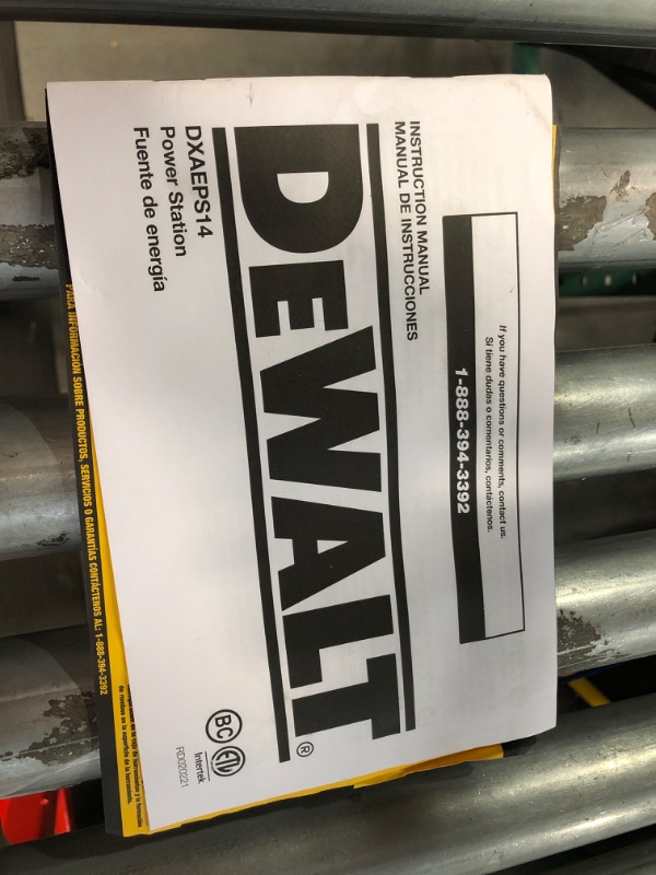 Photo 2 of USED - DEWALT DXAEPS14 1600 Peak Battery Amp 