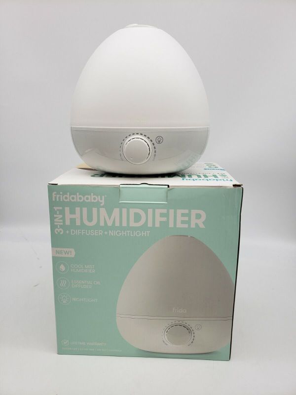 Photo 1 of [USED ] Nosefrida 3-in-1 Nightlight Humidifier Diffuser Cool Mist & Essential Oils
