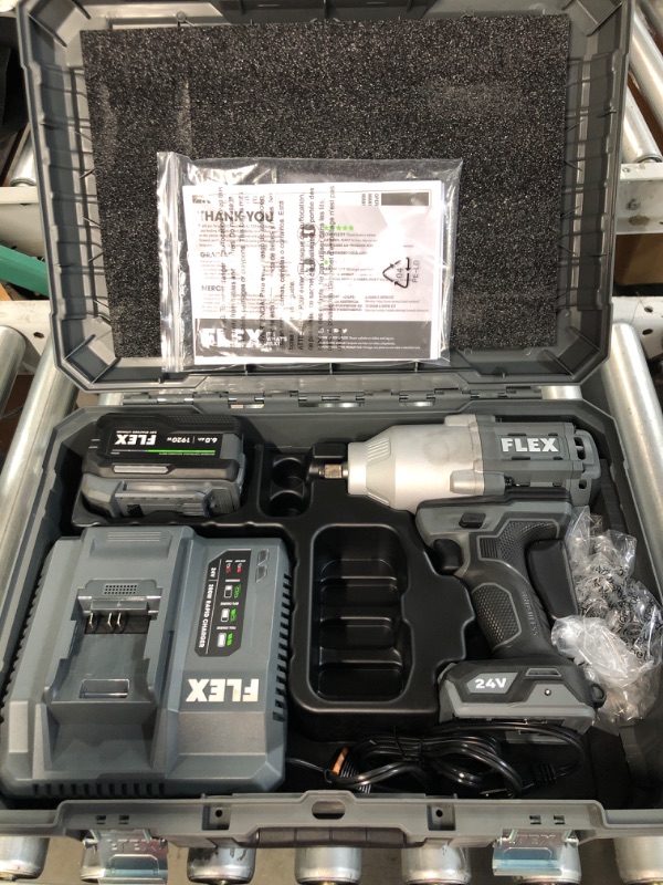 Photo 5 of DAMAGED - FLEX 12" High Torque Impact Wrench Set