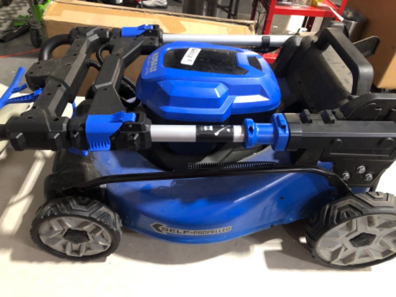 Photo 5 of **SEE NOTES**
Kobalt 80-Volt Max Brushless Lithium Ion Self-propelled 21-in Cordless Electric Lawn Mower (6.0 ah Battery and Charger Included)
