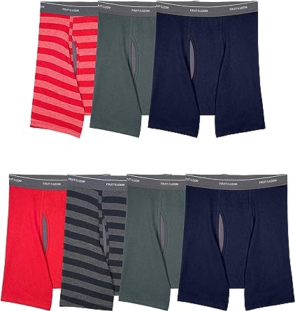 Photo 1 of Fruit of the Loom Men's Coolzone Boxer Briefs, Moisture Wicking & Breathable