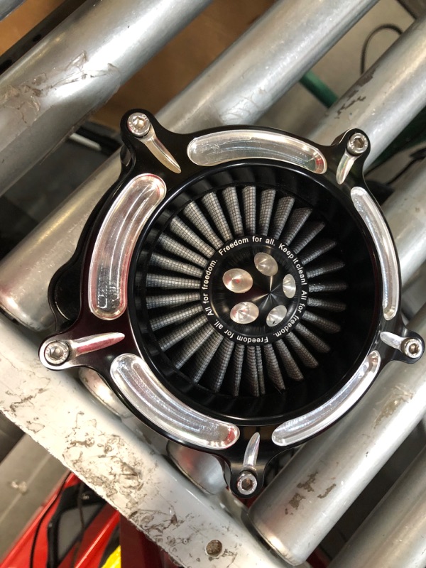 Photo 3 of Happy-Motor Turbine Air Cleaner For Harley Softtail Breakout 2016-2017