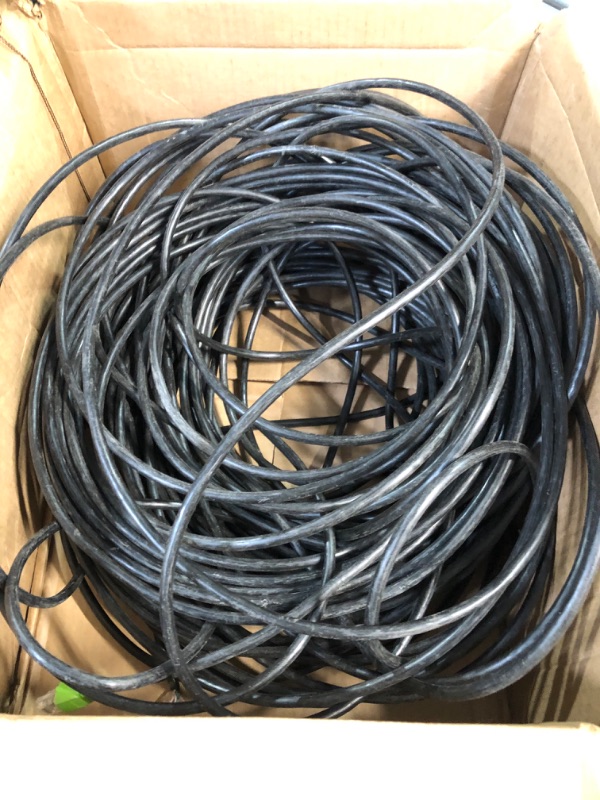 Photo 2 of GearIT Cat6 Outdoor Ethernet Cable (100ft) 23AWG Pure Copper, Feet 100 Feet Black