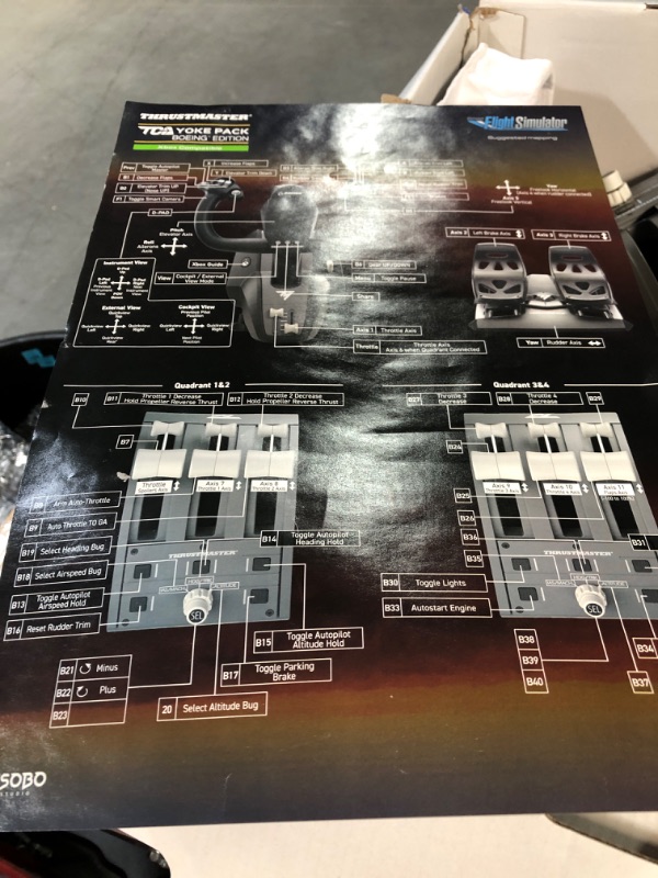 Photo 4 of Thrustmaster TCA Yoke Pack Boeing Edition (Xbox Series X, Xbox One, PC)