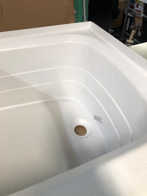 Photo 3 of Lippert 209658 Better Bath RV Bath Tub 24" x 36" Right Hand Tub/Drain White