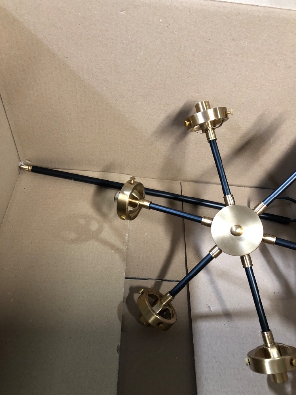 Photo 3 of * USED *  Modern Sputnik Light Fixture