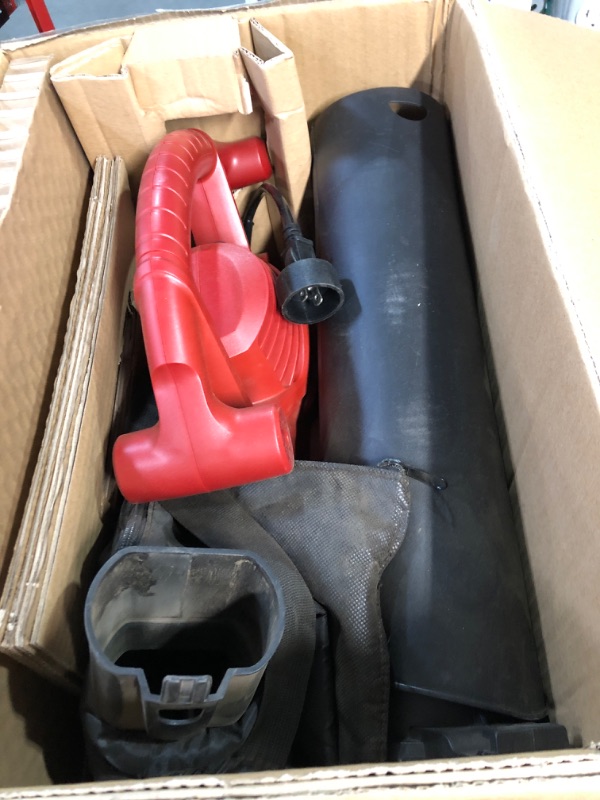 Photo 2 of * USED *
 LawnMaster Red Edition BV1210 1201 Electric Blower Vacuum Mulcher 