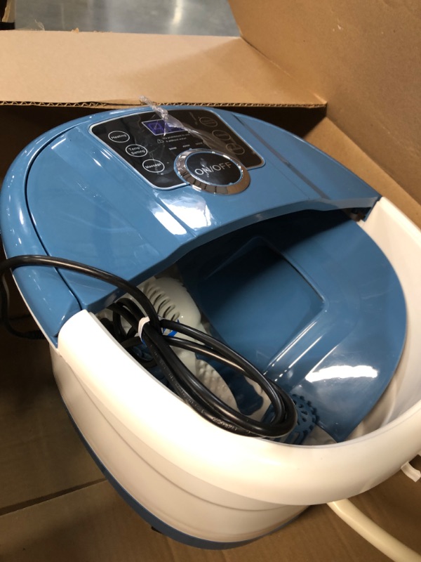 Photo 2 of * USED * 
Foot Spa Massager (Blue)