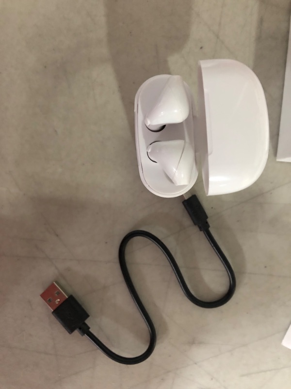 Photo 1 of Wireless Earbuds, Bluetooth 5.3, White