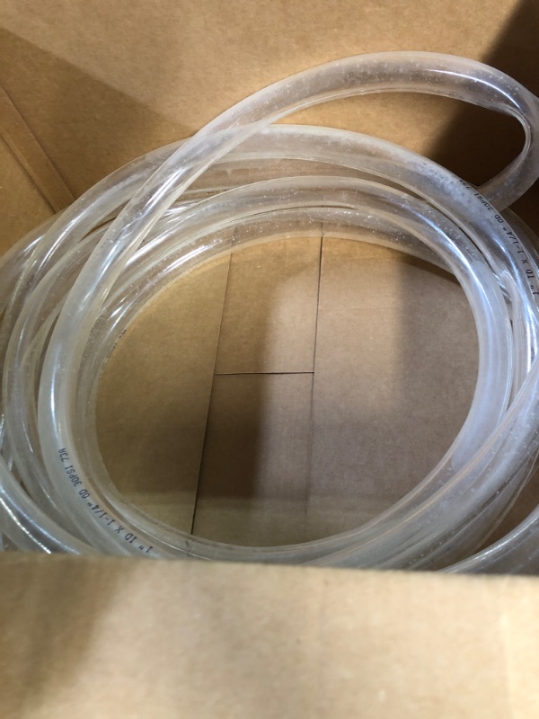 Photo 2 of * USED * 
1" ID x 10 Ft Clear PVC Vinyl Tubing