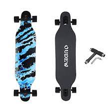 Photo 1 of Longboard Skateboard, 41 Inch 8 Layer Canadian Maple Drop Through Longboards for Kids Boys Girls Youths Beginners.