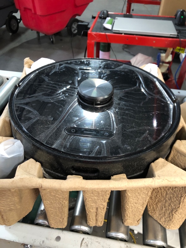 Photo 1 of * USED * 
iHome AutoVac Nova Self Empty Robot Vacuum and Mop, Laser Navigation, Power Mop, 2 Hour Runtime 2700pa Suction Power, Alexa/Google and App Control…