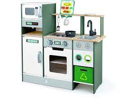 Photo 1 of Hape Kids All-in-1 Wooden Play Kitchen with Accessories (E3145), L: 38.2, W: 14.6, H: 38.2 inch