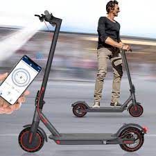 Photo 1 of * USED * 
Electric Scooter 450W Powerful Motor,19mph Speed and 8.5” Solid Tires,Anti-Theft Lock,Wide Deck Portable & Foldable Scooters for Adults