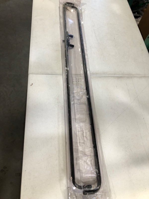 Photo 1 of *SEE NOTES*2 PK BLACK CURTAIN ROD