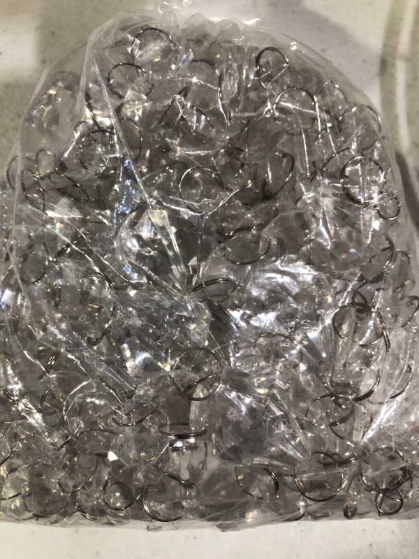 Photo 1 of *USED*CLEAR PLASTIC DECORATIVE STAND