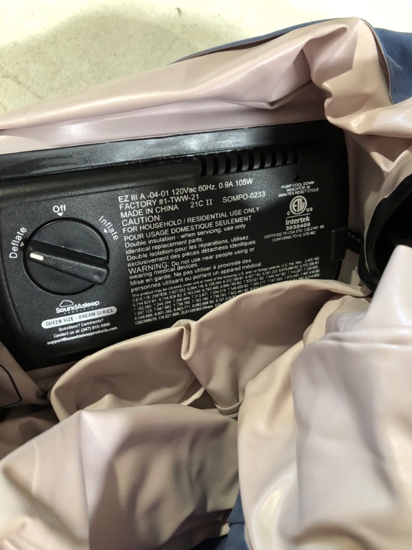 Photo 1 of *USED SEE NOTES* SoundAsleep Dream Series Air Mattress 