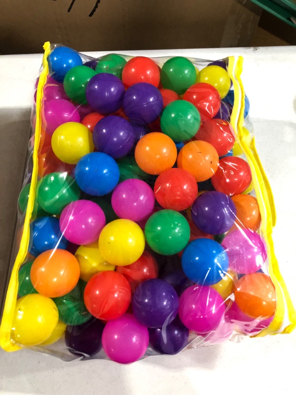 Photo 2 of *USED SEE NOTES* bebikim Babies Ball Pit Balls 180 BPA Free 