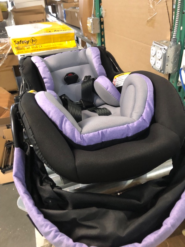 Photo 3 of Baby Trend Secure Snap Tech 35 Infant Car Seat, Lavender Ice 16.5x16.25x28.5 Inch (Pack of 1)