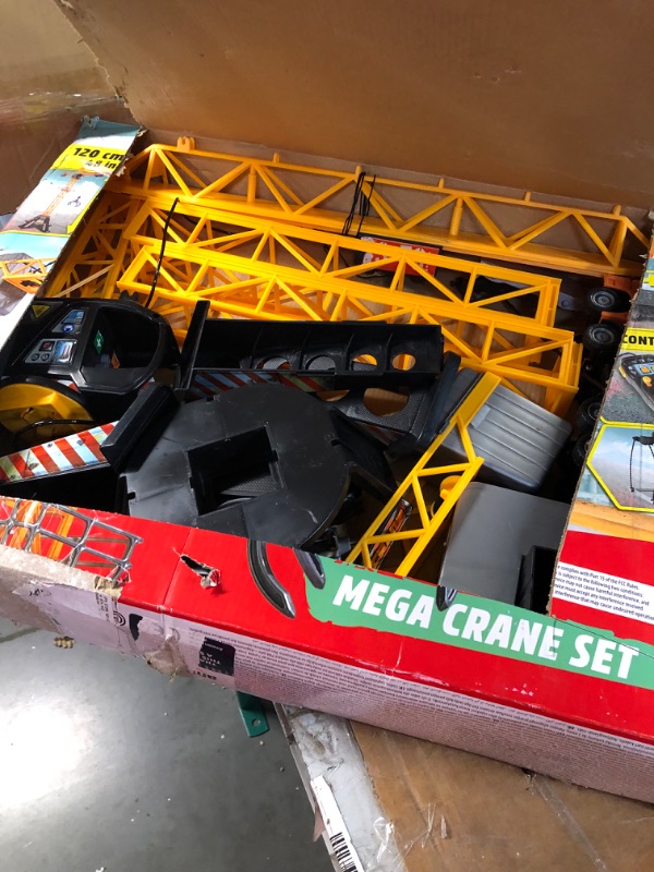 Photo 2 of DICKIE TOYS Mighty Construction Crane with Remote Control, 48" inches and 350 Degree Rotation Trolley, for Ages 3 and up