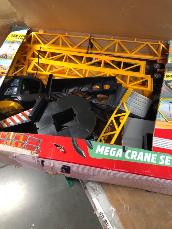 Photo 4 of DICKIE TOYS Mighty Construction Crane with Remote Control, 48" inches and 350 Degree Rotation Trolley, for Ages 3 and up