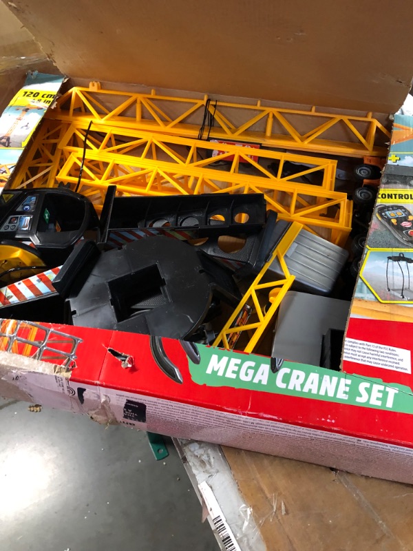 Photo 7 of DICKIE TOYS Mighty Construction Crane with Remote Control, 48" inches and 350 Degree Rotation Trolley, for Ages 3 and up