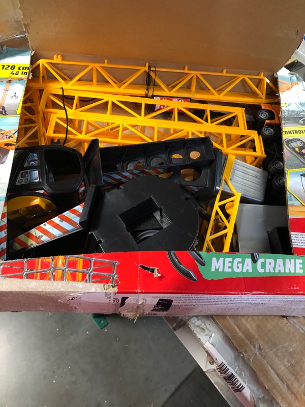 Photo 5 of DICKIE TOYS Mighty Construction Crane with Remote Control, 48" inches and 350 Degree Rotation Trolley, for Ages 3 and up