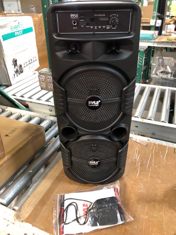 Photo 1 of Pyle Portable Bluetooth PA Speaker System