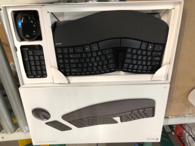 Photo 2 of Microsoft Sculpt Ergonomic Wireless Desktop Keyboard and Mouse