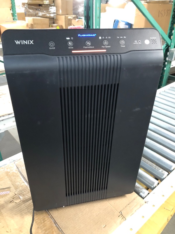 Photo 4 of (READ NOTES) Winix 5500-2 Air Purifier with True HEPA, PlasmaWave and Odor Reducing Washable AOC Carbon Filter Medium, Charcoal Gray