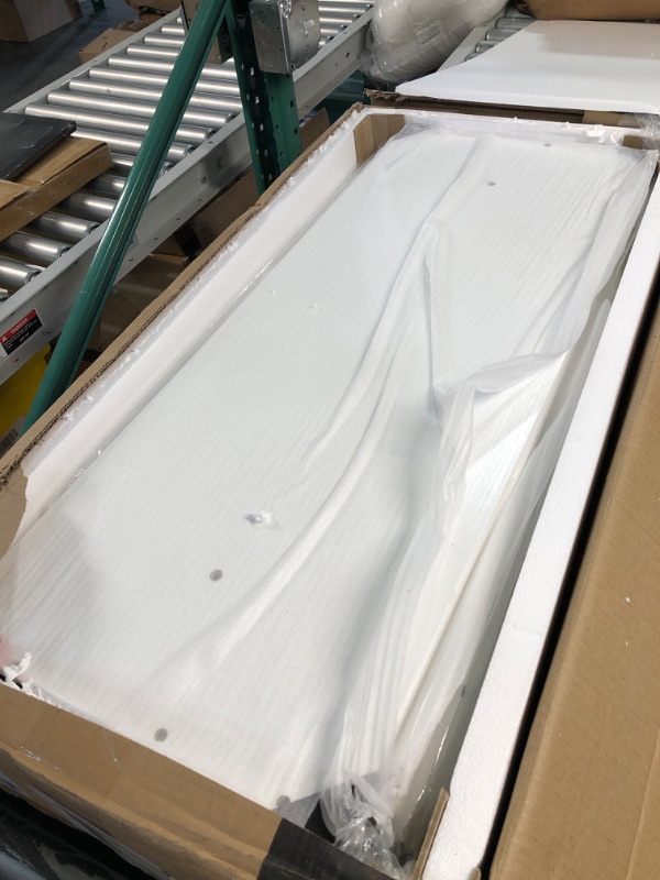 Photo 1 of TIYASE 6-Tier Kitchen Baker’s Rack with Storage and Wine Rack, Industrial Microwave Cart Kitchen Stand with Hutch, 6 Hooks, Free Standing Kitchen Utility Storage Shelf Rack Organizer (White)