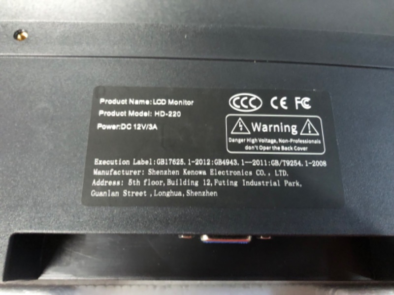 Photo 1 of Pisichen Computer Monitor 21.5 Inch Full HD PC Monitor 1080P Screen