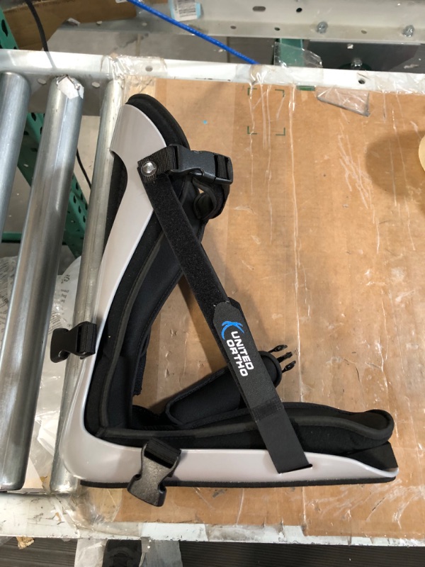 Photo 1 of (READ NOTES) United Ortho Plantar Fasciitis Adjustable Leg Support Brace 
