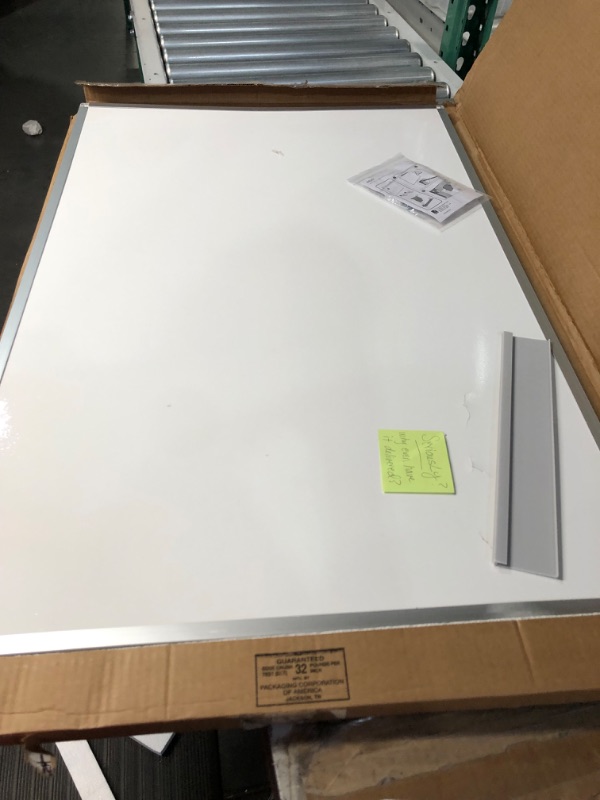 Photo 2 of Mead Whiteboard, Dry Erase Board, 3' x 2'